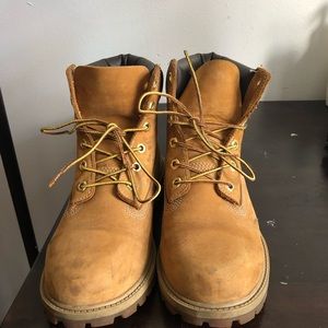 Classic Timberland® boots.